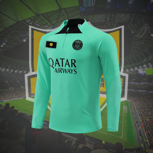 HALF ZIPPER PARIS GREEN