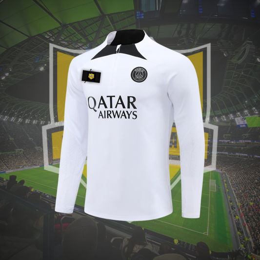 HALF ZIPPER PARIS WHITE